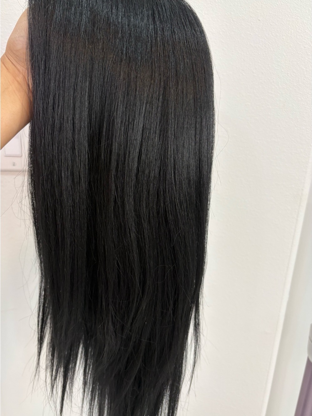 Black Straight wig